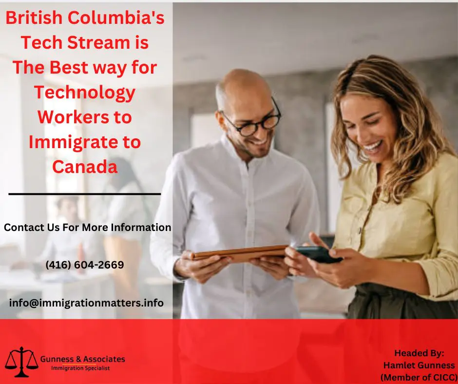British Columbia's Tech Stream is the Best way for Technology Workers to Immigrate to Canada