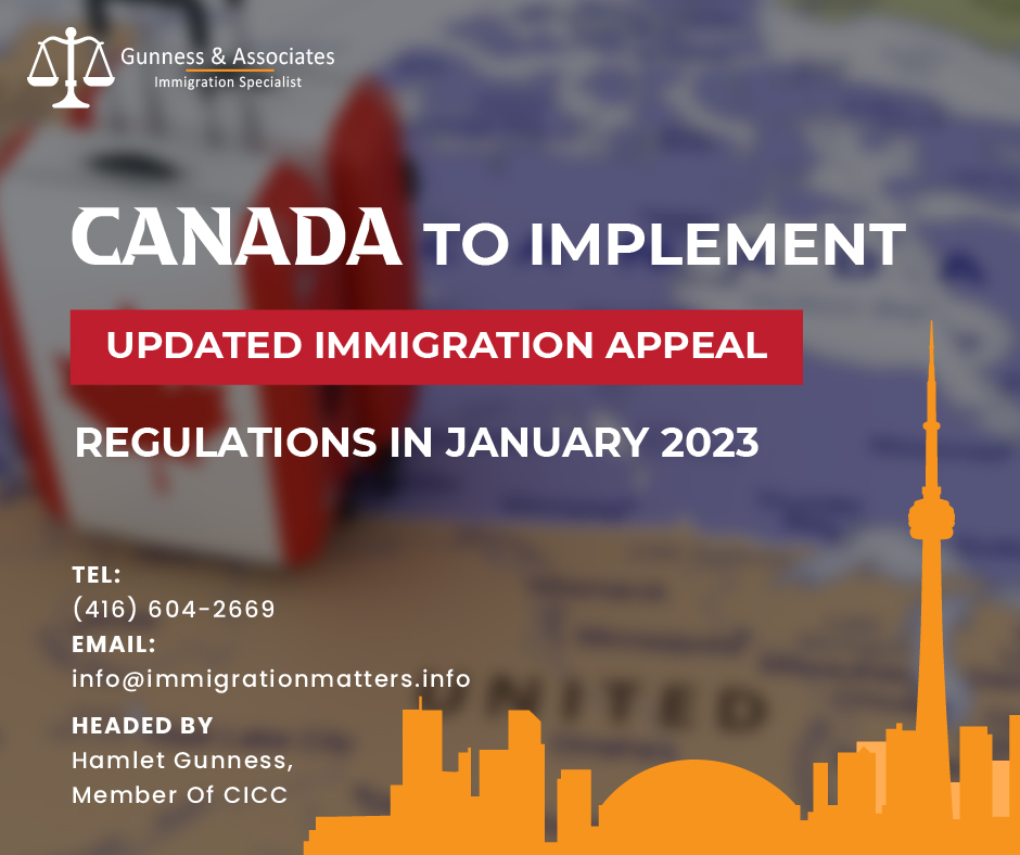 Canada to Implement Updated Immigration Appeal Division in January 2023